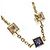 Collar Gamble Louis Vuitton chapado en oro Dorado - vista 3