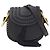 Chloé Hudson Mini-Handtasche aus Leder Schwarz