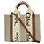 mala Chloé Woody Small Marrom