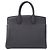 Borsa in pelle grigia Salvatore Ferragamo Marrone - vista 2