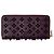 Cartera larga de piel morada Christian Louboutin Púrpura - vista 2