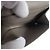 Cartera bi-fold para mujer Burberry en Silver Plata - vista 10