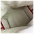 Borsa Tote con borchie Christian Louboutin Frangibus Bianco Rosso Beige - vista 6
