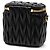 Miu Miu Matelassé Mini Schultertasche Schwarz - Ansicht 2