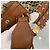 Stella Mc Cartney Borsa Tote Eco Knotted Mesh di Stella McCartney Marrone - vista 20
