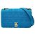 Borsa a tracolla Burberry TB Logo Laura Chain Blu