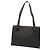 MCM Visetos Shopper aus schwarzem Nylon und Leder - Ansicht 2