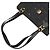 MCM Visetos Shopper aus schwarzem Nylon und Leder - Ansicht 8