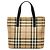 Borsa Burberry Nova Check Nero Beige