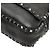 Borsa a Tracolla Valentino Rockstud Nero Porpora - vista 4