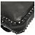 Borsa a Tracolla Valentino Rockstud Nero Porpora - vista 7