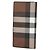 Cartera larga Burberry Check Castaño Negro Blanco - vista 2