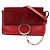 Borsa a tracolla Chloé Faye Rosso