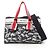 Miu Miu Denim Logo Tote Bag Braun Weiß