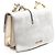 Miu Miu Madras Schultertasche Silber Golden - Ansicht 2