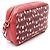 Borsa a tracolla Miu Miu Miu x MM (Paris) Nero Rosso Crudo - vista 2