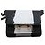 Borsa a tracolla e pochette Marni Trunk Nano in pelle Nero Bianco