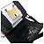Borsa a tracolla e pochette Marni Trunk Nano in pelle Nero Bianco - vista 8
