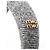 Cerchietto Miu Miu in tweed grigio con logo Marrone - vista 4