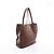 Miu Miu Shopper aus braunem Leder - Ansicht 2