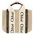 Borsa Tote Mini Chloé Woody Nero Beige - vista 3