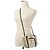Borsa Tote Mini Chloé Woody Nero Beige - vista 9