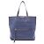 Borsa Tote Miu Miu in pelle blu