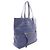 Borsa Tote Miu Miu in pelle blu - vista 2