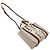 Bolso de mano Chloé de lona beige y marrón Castaño - vista 4