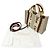 Bolso de mano Chloé de lona beige y marrón Castaño - vista 7