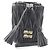 Miu Miu Matelassé Micro Bag Schwarz