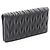 Cartera larga bi-fold Miu Miu Matelassé Negro - vista 2
