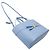 Salvatore Ferragamo Handtasche aus hellblauem Leder - Ansicht 4