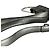 Ralph Lauren RL67 Stirrup Ledergürtel mit Doppelstift-Schnalle Silber - Ansicht 3