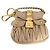 Miu Miu Portachiavi Accessorio Matelassé Rosa Beige