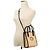 Borsa Tote 2 vie Versace Stud La Medusa Nero - vista 13
