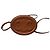 Céline Bolsa Oval Celine Triomphe Marrom - vista 2