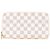 Louis Vuitton Zippy Organizer Lange Geldbörse Weiß