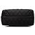 Prada Quilted 2-Way Handbag Black - view 3