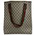 Borsa Tote Gucci GG Plus Marrone - vista 2
