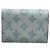 Cartera Louis Vuitton Monogram Trifold Azul - vista 2