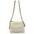 Bolso de hombro Chanel Matelassé Blanco - vista 2