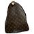 Bolso Boston Louis Vuitton Keepall Monogram Castaño - vista 3