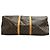Bolso Boston Louis Vuitton Keepall Monogram Castaño - vista 4