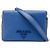 Cartera de Hombro con Cadena Prada Azul