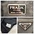 Sac Tote Prada Tessuto avec logo triangle Noir - vue 4