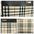 Borsa a tracolla Burberry Check Multicolore - vista 5