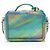 Chanel Piccola Vanity Case in PVC Rainbow CC Filigree Verde - vista 3