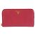 Portefeuille long Prada Saffiano Rose