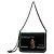 Borsa a tracolla in pelle Burberry Nero